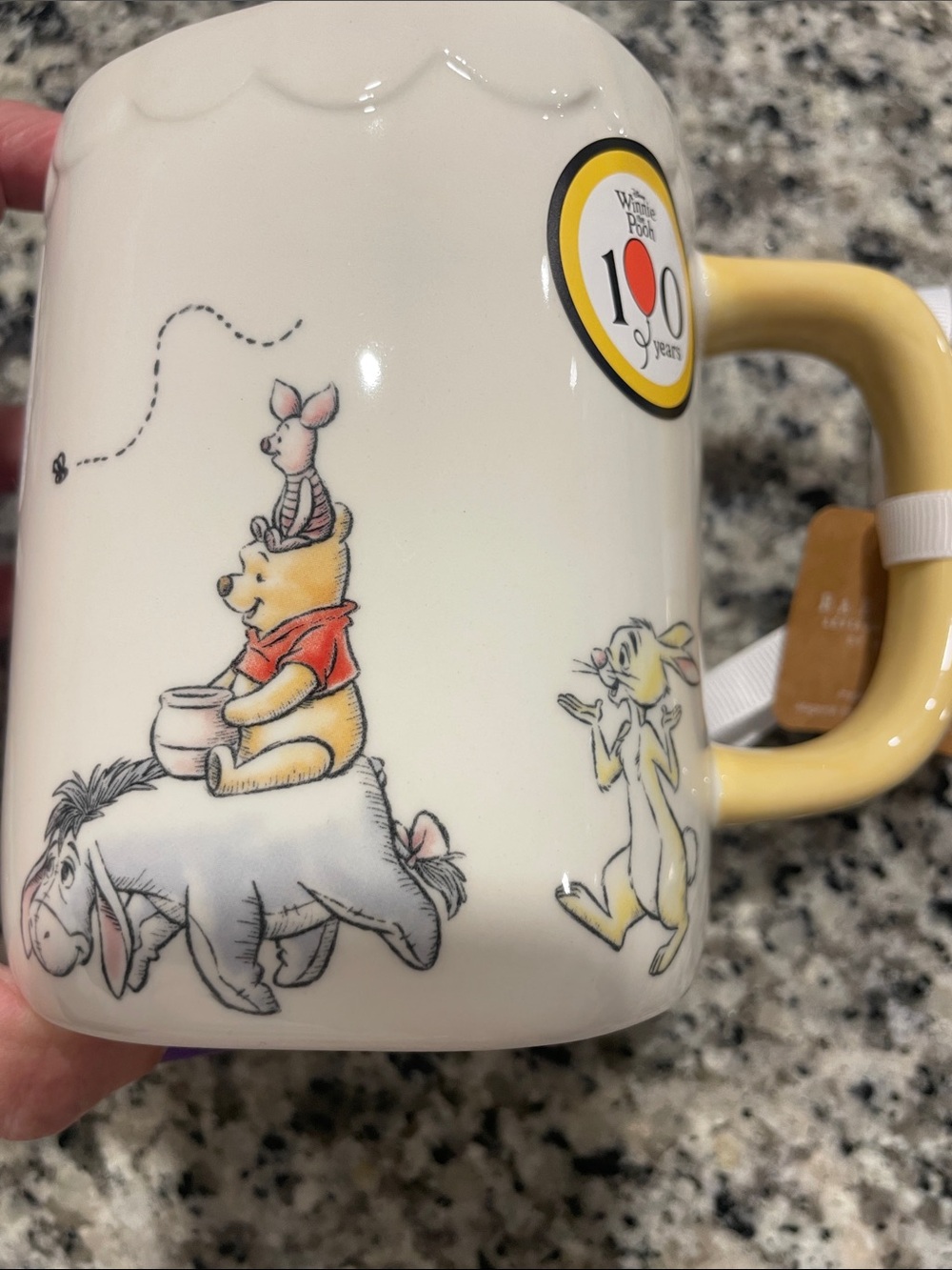 Rae Dunn White Ceramic Winnie the pooh ๐ฏ years
